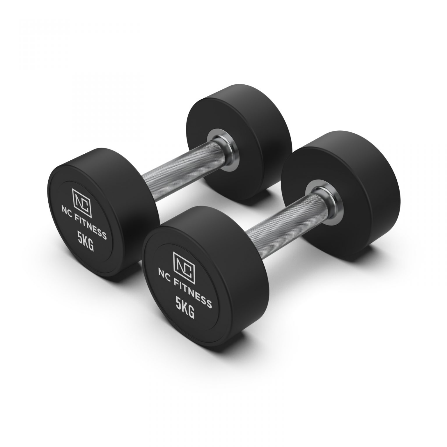 Buy 12 5kg 50kg COMMERCIAL PU DUMBBELL SET WITH 2 RACKS