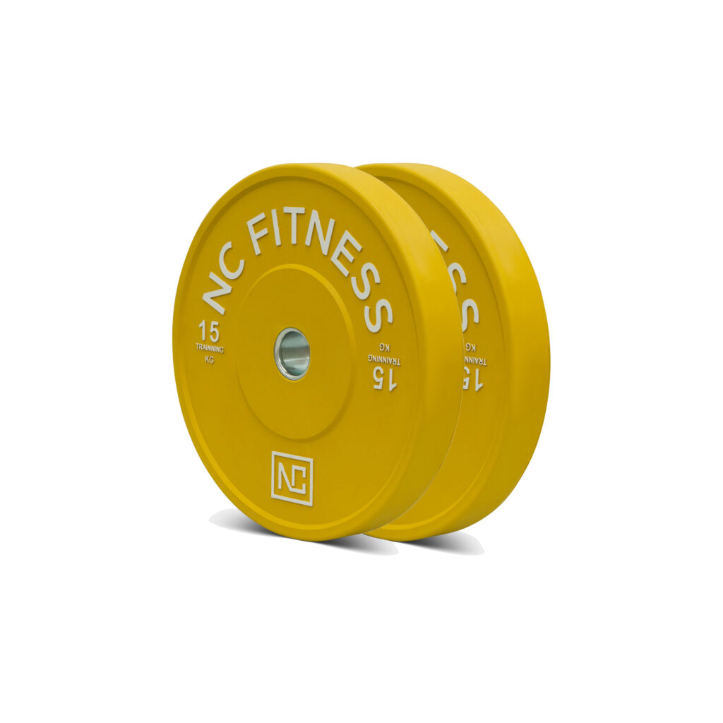 Bumper Plate 15kg Yellow x 2 - Image 2