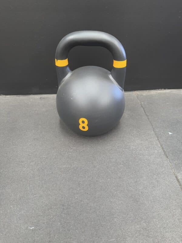 Kettlebell PRO Grade 8kg BLACK **Showroom display** - Clearance 8