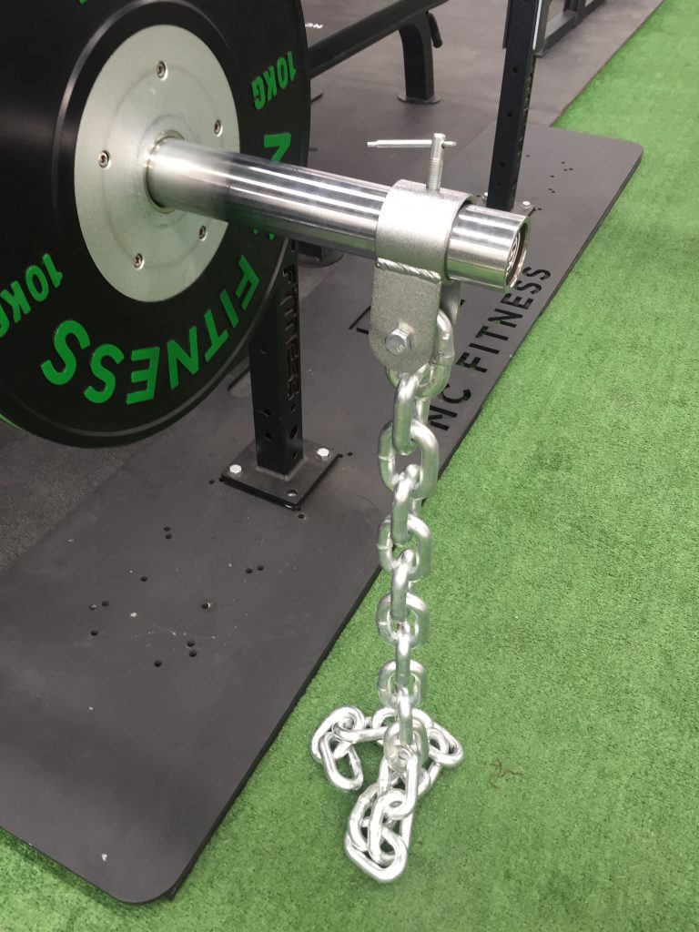 Weightlifting Chains pair 120cm 6kg each NC Fitness