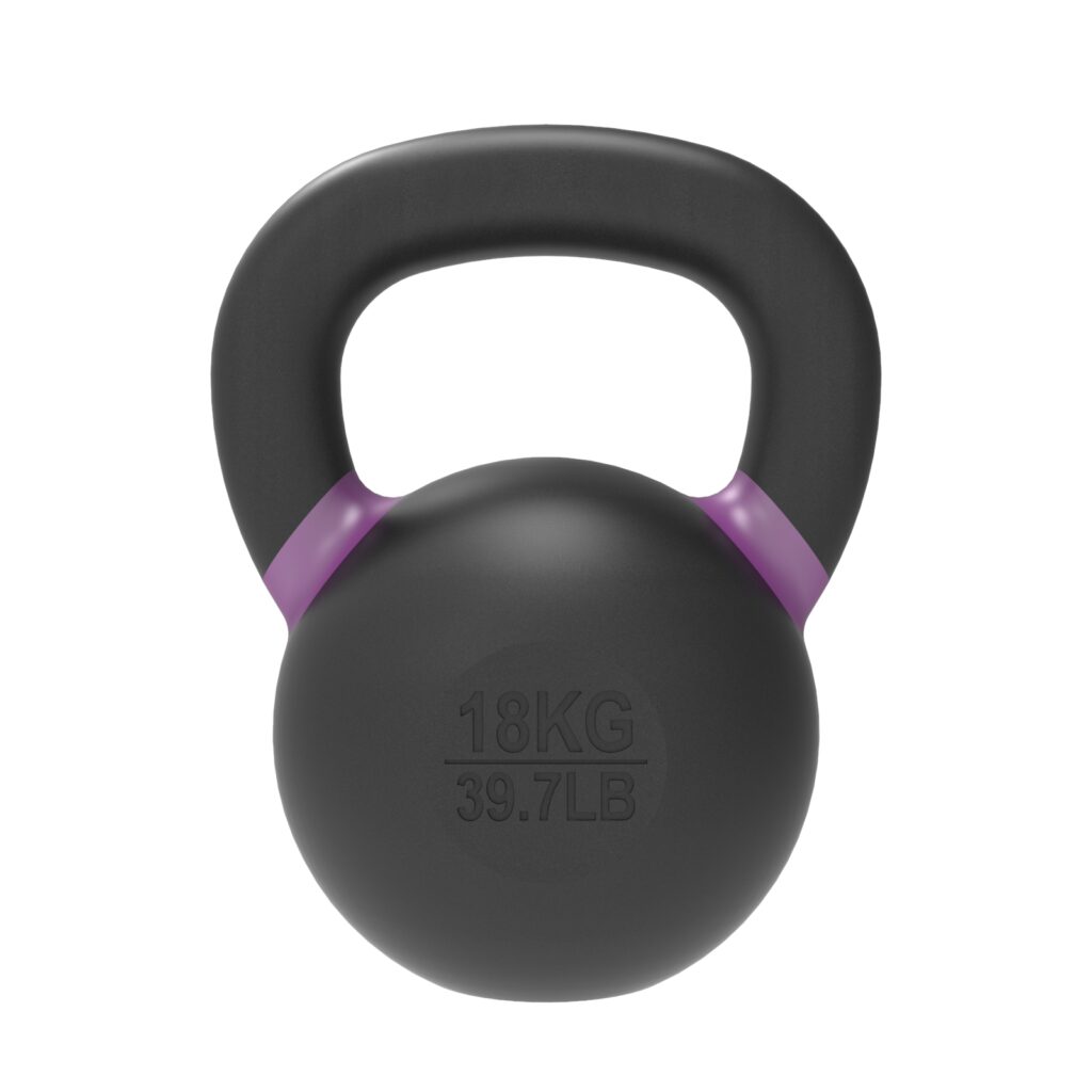 Cast Iron Kettlebell 18kg - Powder Coat Kettlebells 8