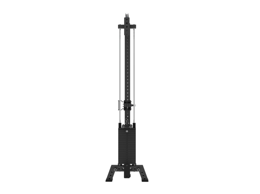 H-Series Single Pulley Machine - Includes Footplate and Knee Pad Attachment - Image 4