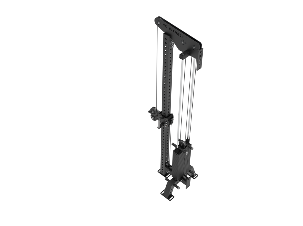 H-Series Single Pulley Machine - Includes Footplate and Knee Pad Attachment - Image 10