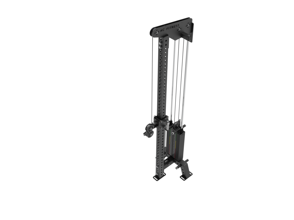 H-Series Single Pulley Machine - Includes Footplate and Knee Pad Attachment - Image 11