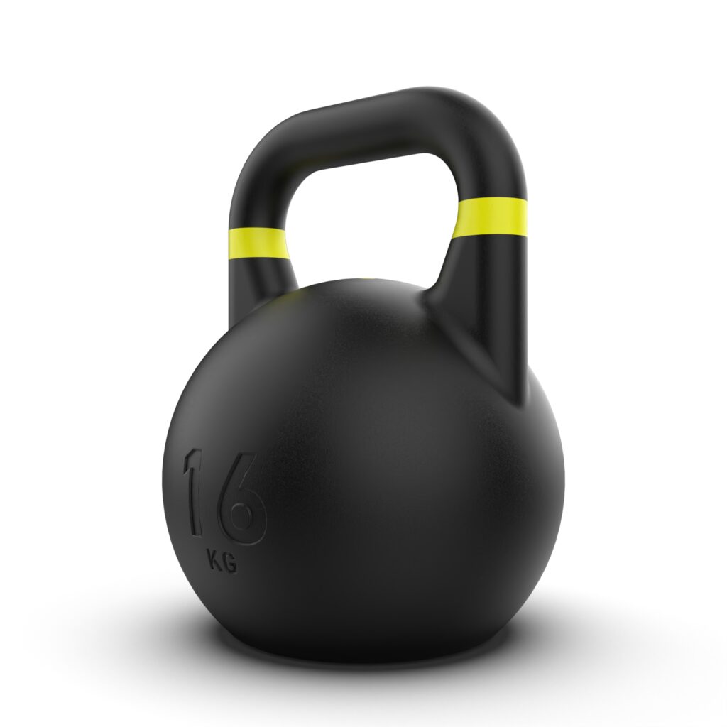 Pro Grade Black Competition Kettlebell - 16kg - Image 4