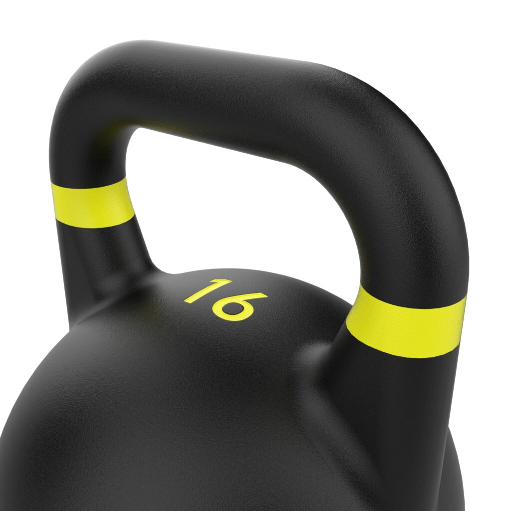 Pro Grade Black Competition Kettlebell - 16kg - Image 2