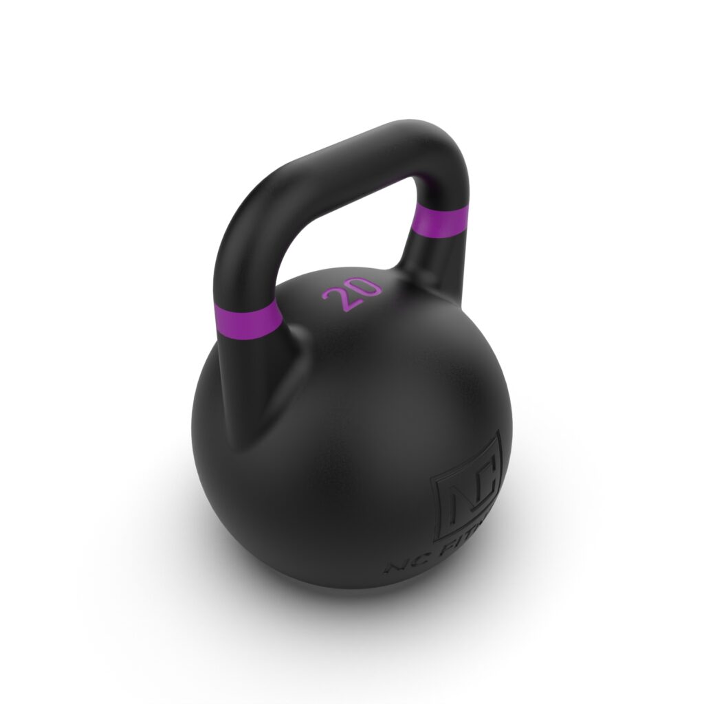 Pro Grade Black Competition Kettlebell - 20kg - Image 3