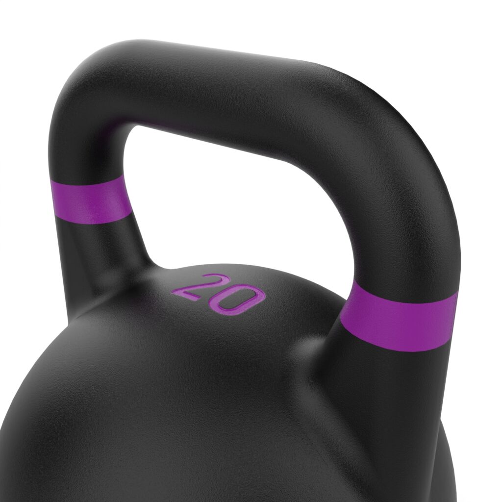 Pro Grade Black Competition Kettlebell - 20kg - Image 2