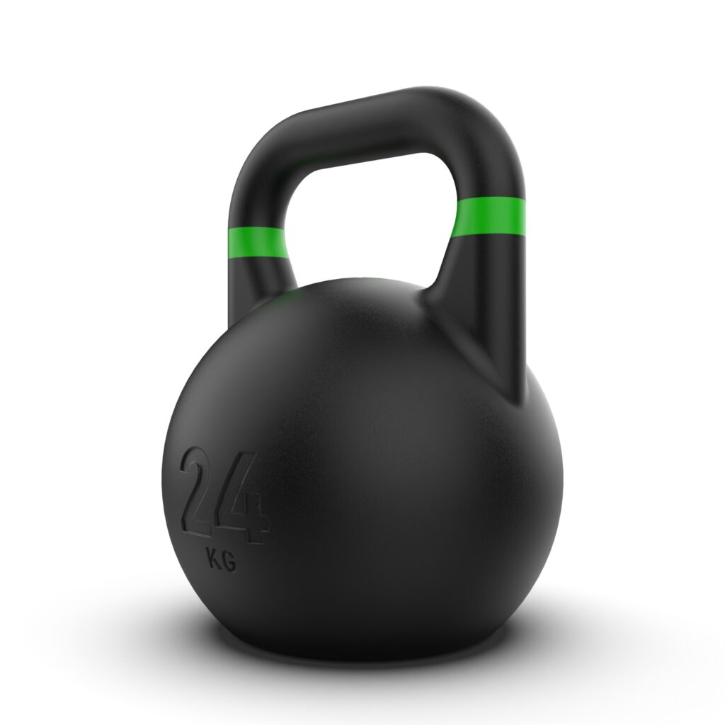 Pro Grade Black Competition Kettlebell - 24kg - Image 4