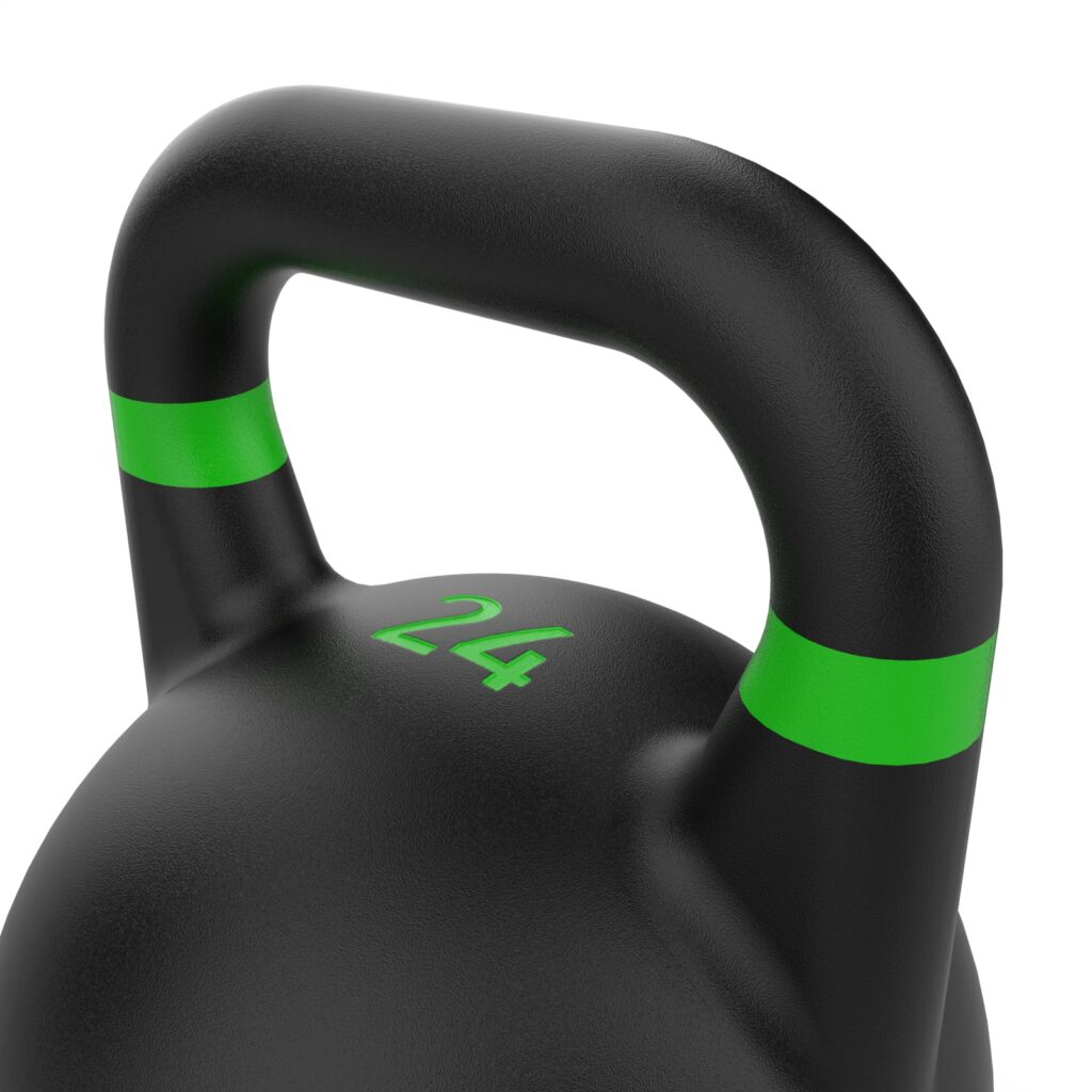 Pro Grade Black Competition Kettlebell - 24kg - Image 2