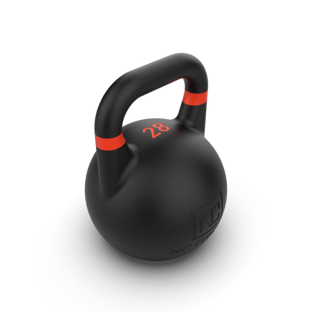 Pro Grade Black Competition Kettlebell - 28kg - Image 3