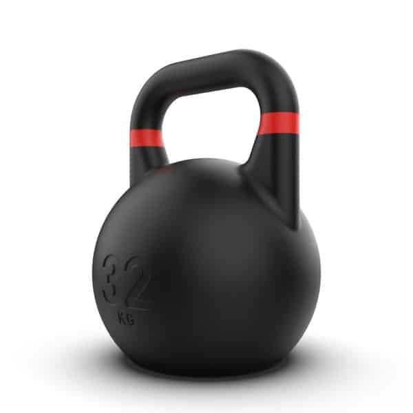 Kettlebell Competition Black 32kg - Pro Grade Black Kettlebells 11