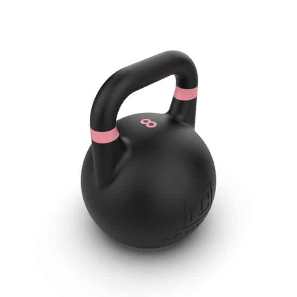 Kettlebell Competition Black 8kg - Pro Grade Black Kettlebells 11