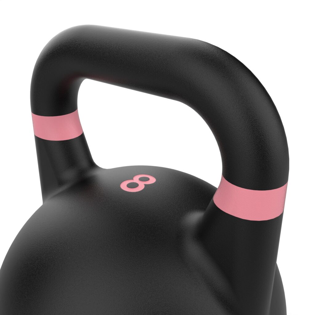 Pro Grade Black Competition Kettlebell - 8kg - Image 2