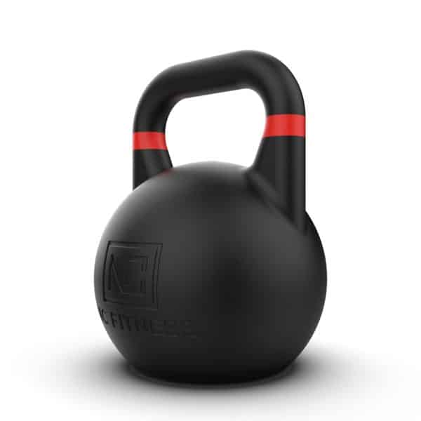 Pro Grade Black Competition Kettlebell – 12kg - Pro Grade Black Kettlebells