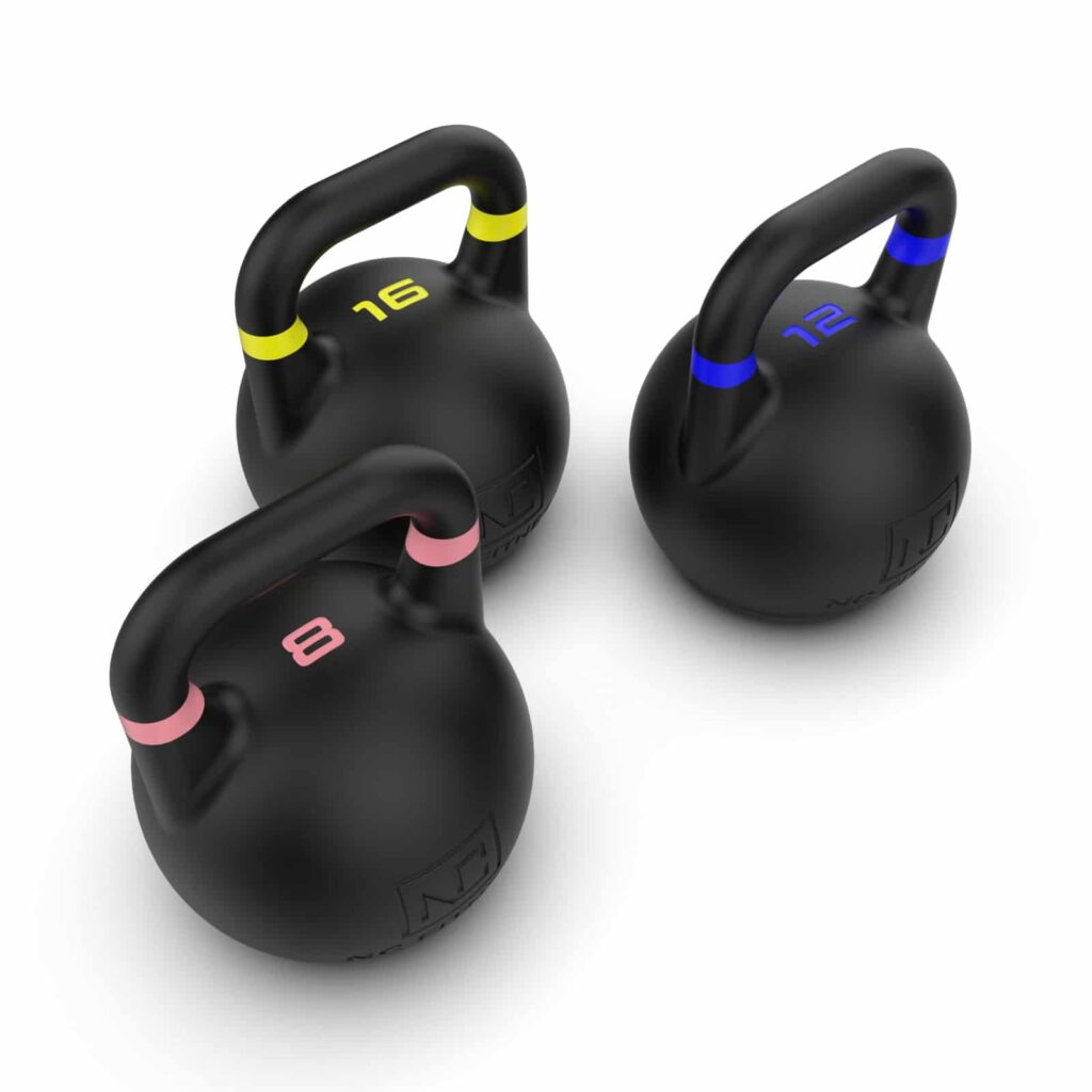 Competition Kettlebell Set in 8Kg, 12Kg, 16Kg - Kettlebell Packages 10