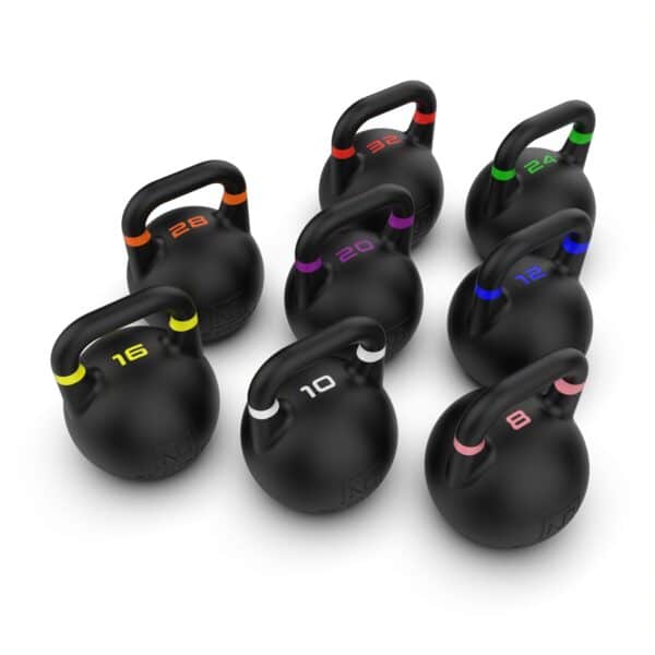 Black Kettlebell Set