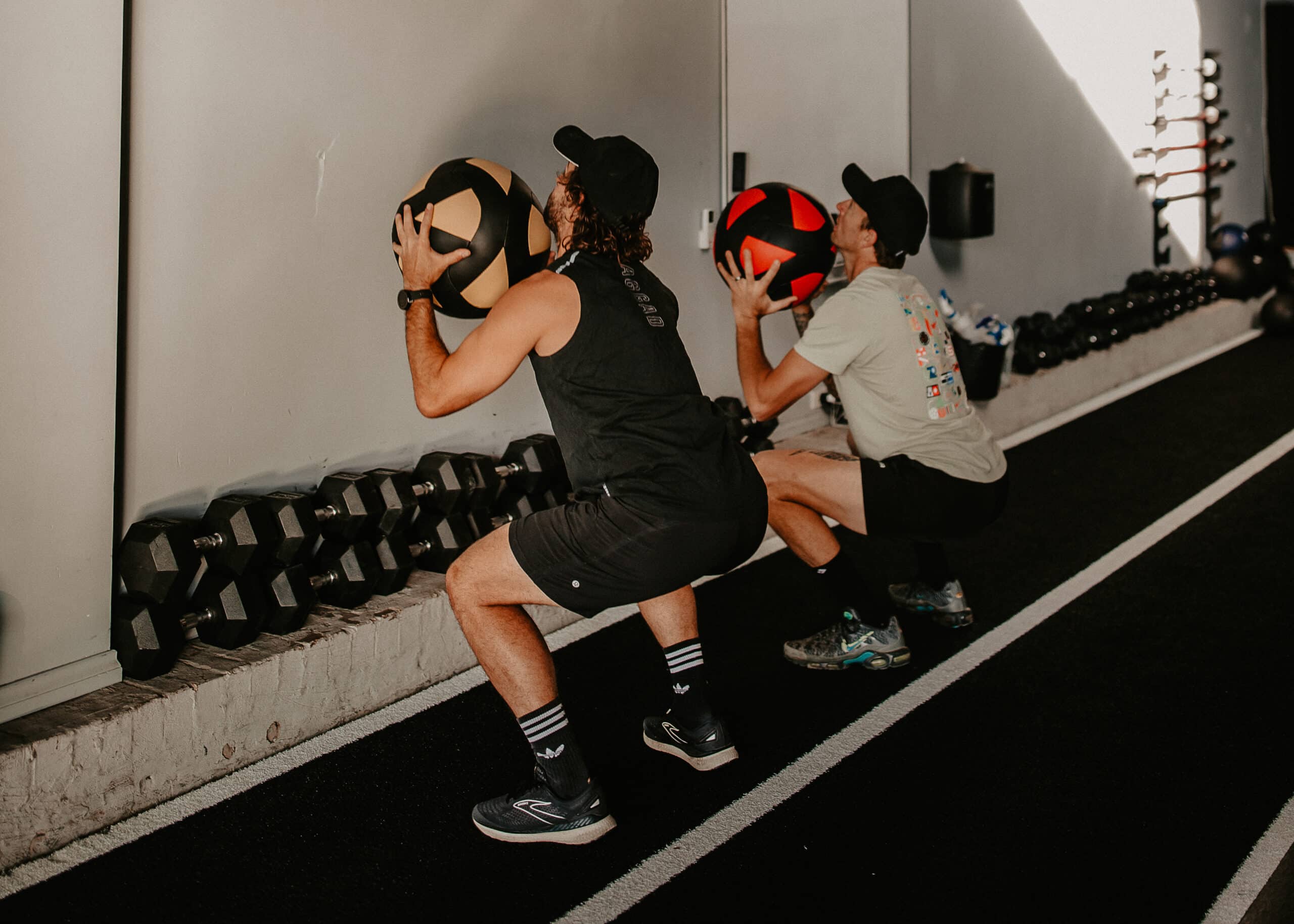 Wall balls/medicine balls are a versatile piece of fitness equipment