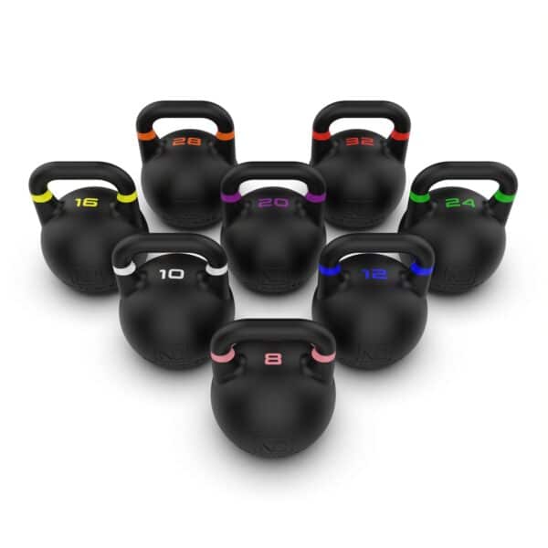 KETTLEBELL COMP SET 8, 10, 12, 16, 20, 24, 28, 32KG - Kettlebell Packages 9