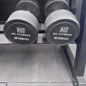 Pu Dumbbells 37.5kg PAIR **OLD DESIGN** - Individual Items